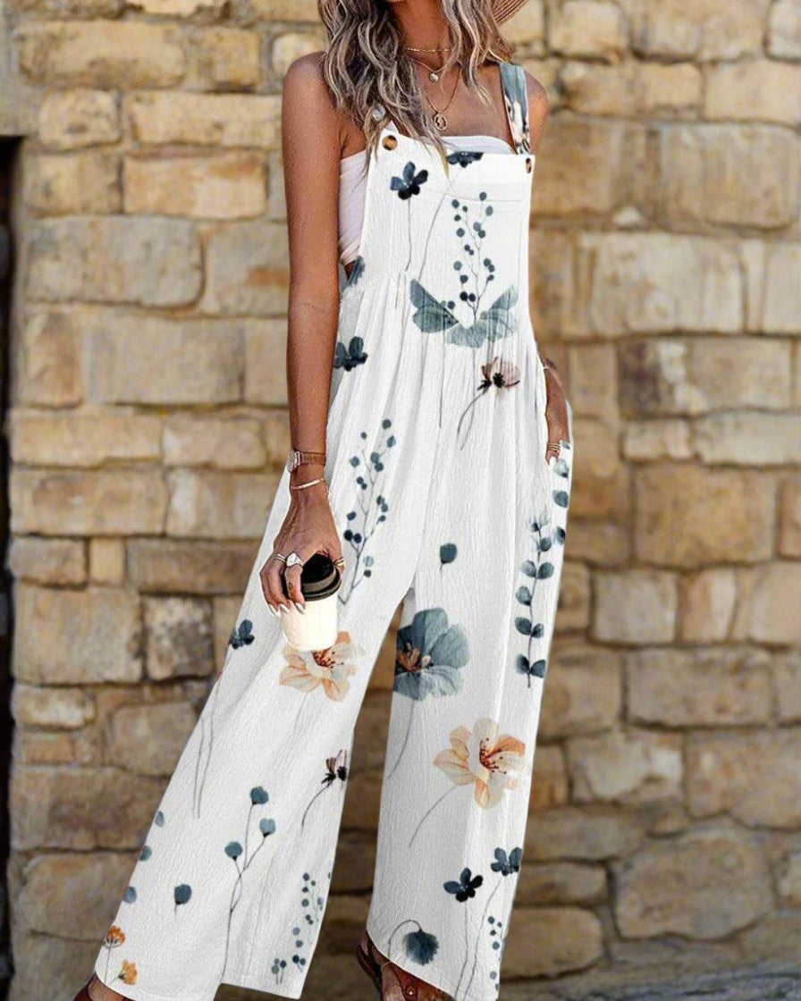 Léa | Combinaison Femme Chic Fluide Sans Manches Pour Un Look Élégant 1