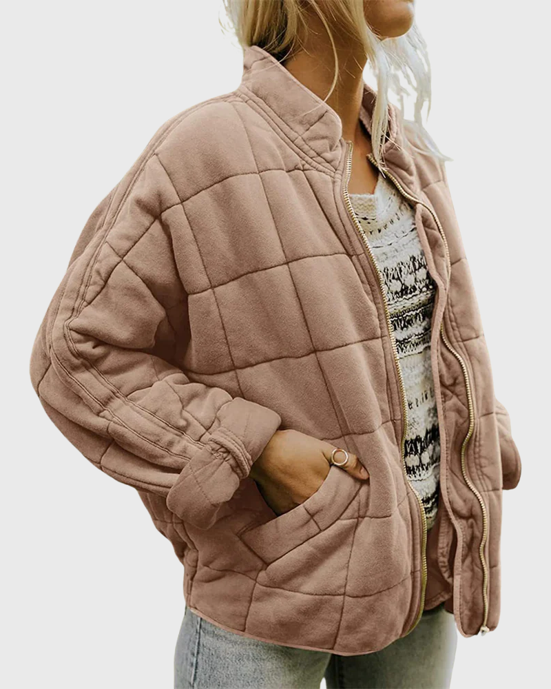 Léa | Élégante Doudoune Femme Matelassée pour Un Style Décontracté 3