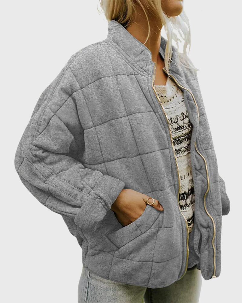 Léa | Élégante Doudoune Femme Matelassée pour Un Style Décontracté 4