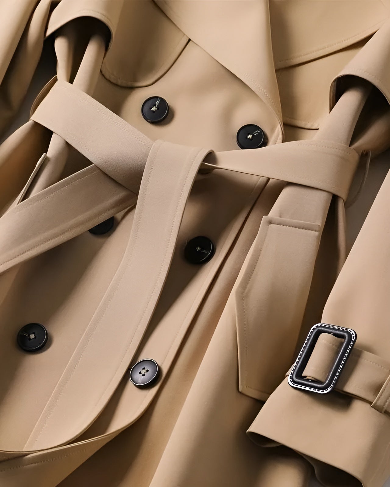 Léa | Manteau Long Femme Élégant et Moderne Trench Respirant 2