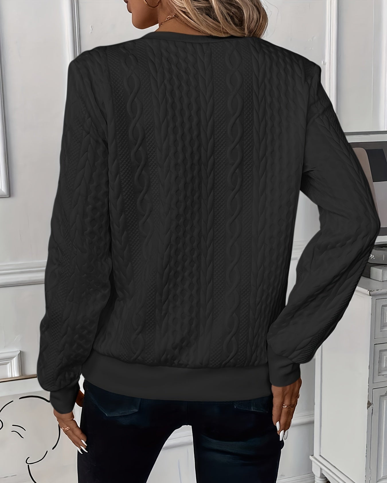 Léa | Pull Femme Zippé en Tricot Torsadé Chic et Confortable 7