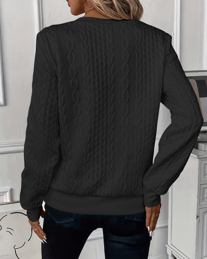 Léa | Pull Femme Zippé en Tricot Torsadé Chic et Confortable 7