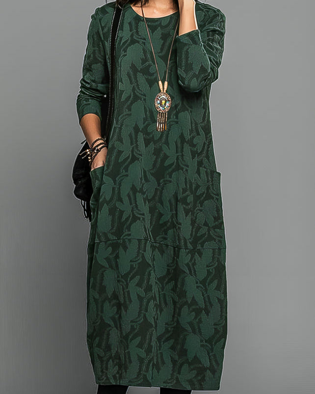 Léa | Robe D'Hiver Chic Pour Femme Élégante et Confortable 1