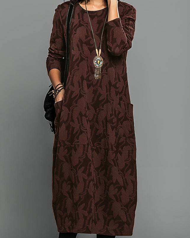 Léa | Robe D'Hiver Chic Pour Femme Élégante et Confortable 3