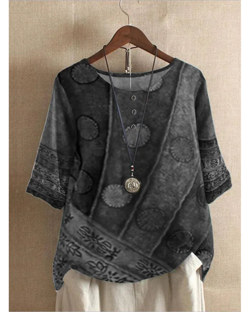 Léa | Top Boho Léger avec Design Artistique Unique pour Femmes 2