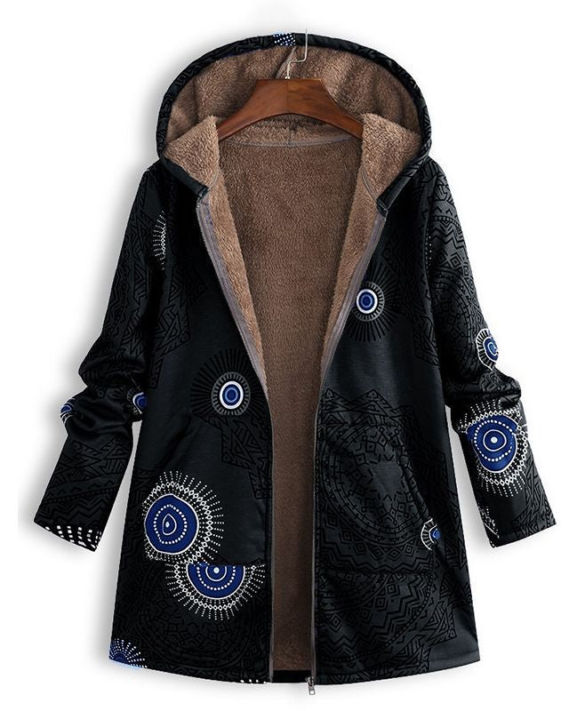 Léa | Veste Femme Vintage Élégante avec Imprimé Rétro Modernisé 6