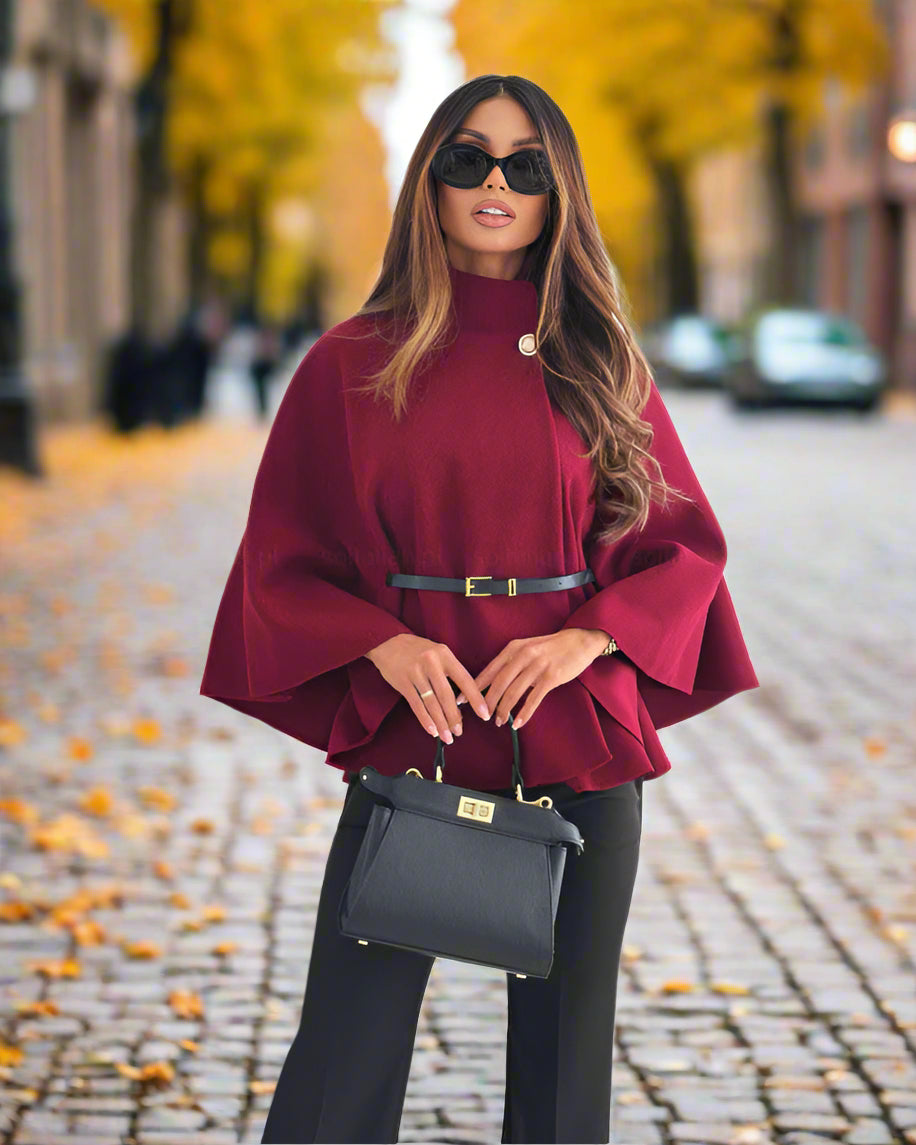 Léa | Veste Papillon Élégante avec Ceinture pour Femmes 3