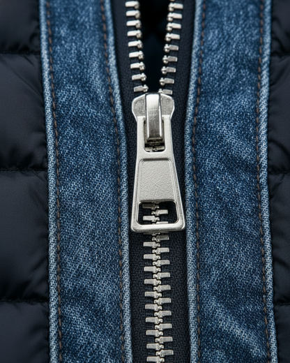 Liam | Veste en Jean Homme Doublée Style Décontracté pour Temps Froid 3