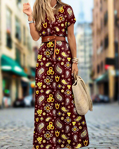 Louna | Robe Longue Bohème Élégante pour Femme 4