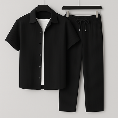Luca | Ensemble Décontracté en Lin Mélangé pour Homme, Chic et Confortable 2