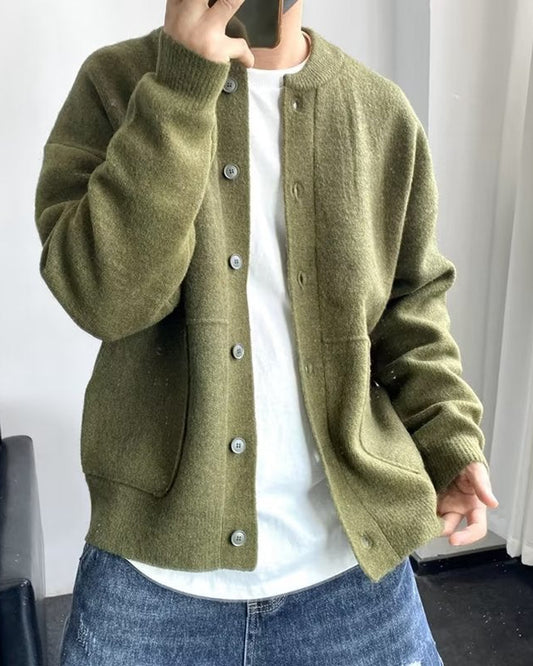 Lucas | Cardigan Homme Doux Élégant pour Look Casual Raffiné 0