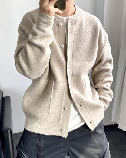 Lucas | Cardigan Homme Doux Élégant pour Look Casual Raffiné 2