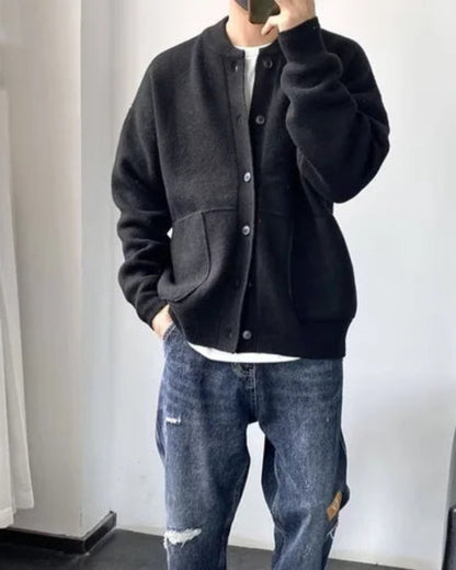 Lucas | Cardigan Homme Doux Élégant pour Look Casual Raffiné 4