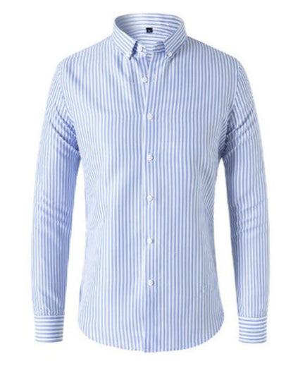 Lucas | Chemise Pour Hommes Élégante à Rayures Pour Un Style Sophistiqué 1