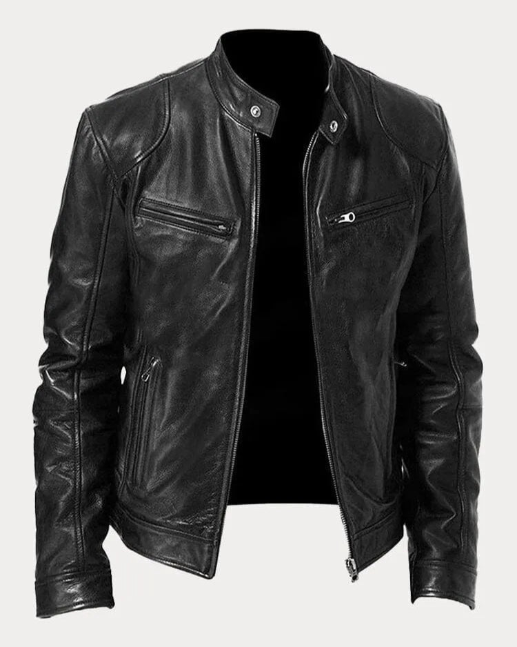 Lucas | Veste en cuir homme élégante pour un style intemporel et décontracté 0