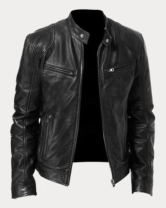 Lucas | Veste en cuir homme élégante pour un style intemporel et décontracté 0