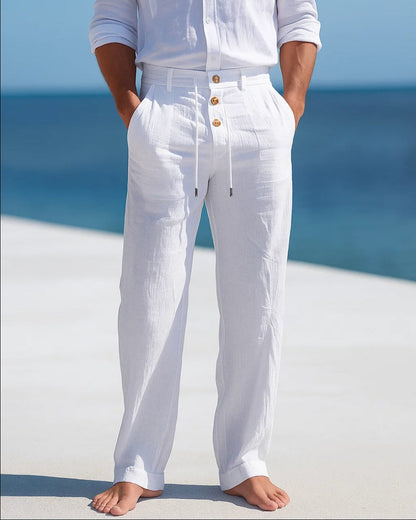 Noah | Pantalon Chino Homme Décontracté en Coton Élégant pour Été 1