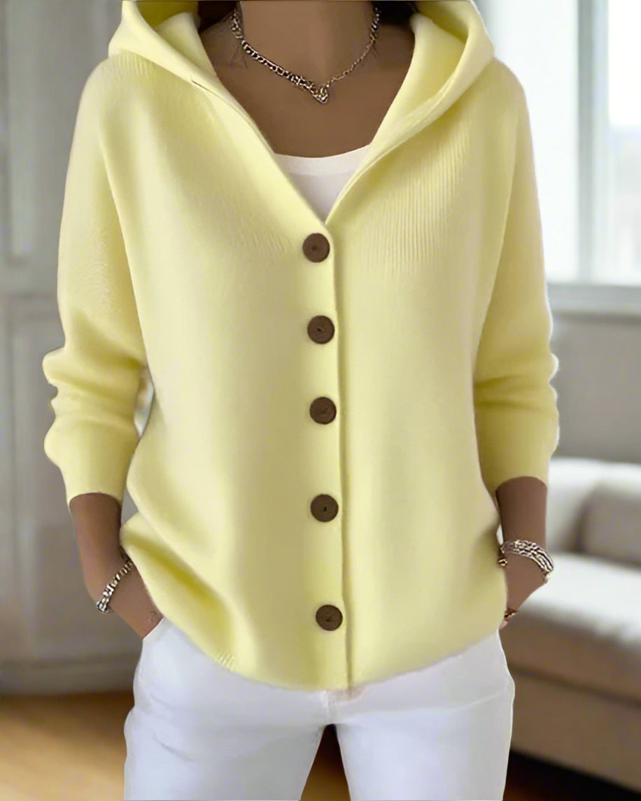 Nylah | Gilet Long Femme à Capuche Élégant et Pratique pour un Style Décontracté 2