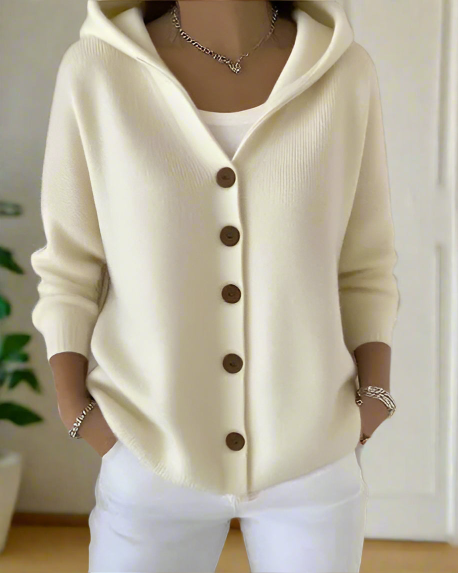 Nylah | Gilet Long Femme à Capuche Élégant et Pratique pour un Style Décontracté 3