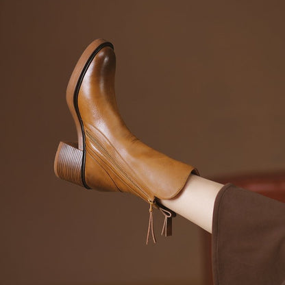 Diane | | Bottines Femme Confortables et Élégantes à Talon Bloc