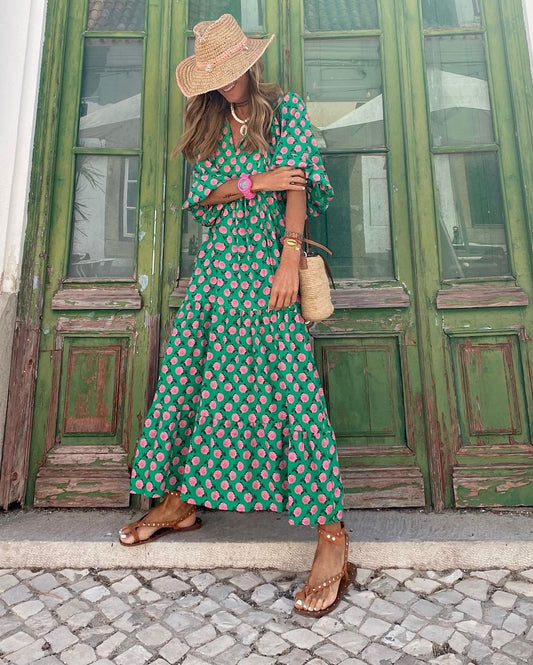 Sienna | Robe Longue Femme Bohème Été Élégante et Aérienne 0