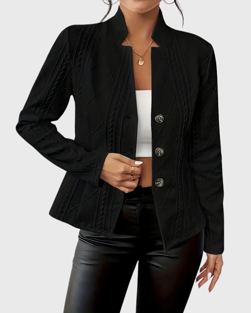 Sophie | Blazer Noir Femme Élégant et Polyvalent pour Toutes Occasions 5