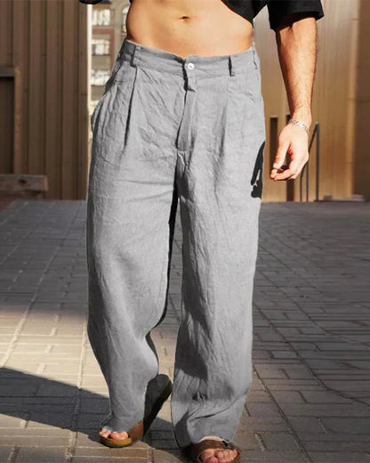 Thierry | Pantalon Lin Homme Chic et Confortable pour Été 6